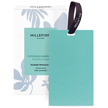 Millefiori - Patchouli Smeraldo Scented Cards - Vonná karta ( 3 ks ) - Feel You