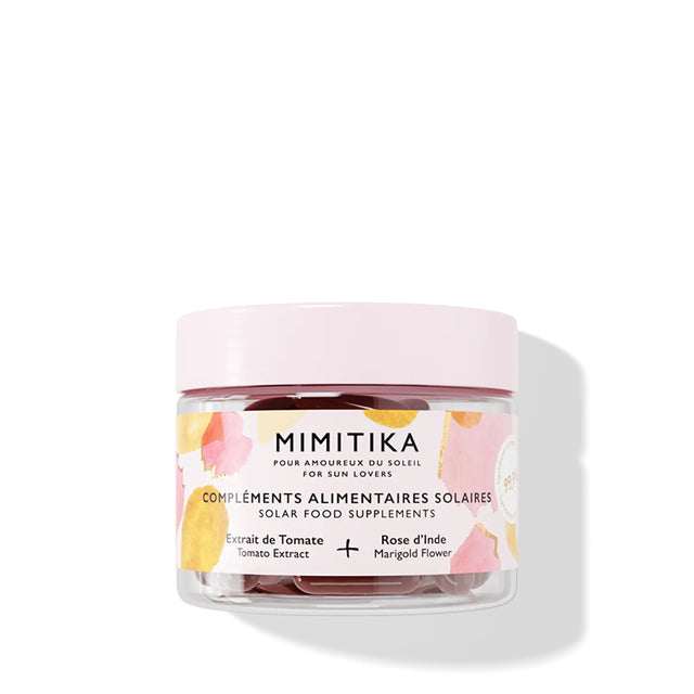 Mimitika, Solar Food, Extrait De Tomate & Rose D'Inde, Sun Protection, Day, Supplements, 25 g - Feel You