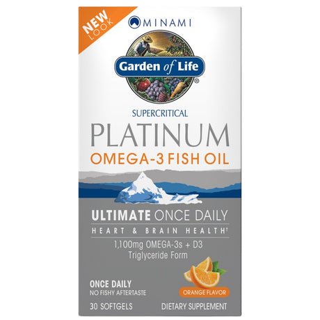 Minami Platinum Omega-3 Fish Oil - 30 Гел капсули - Feel You