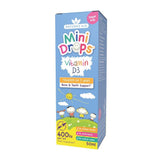 Mini Drops Витамин D3 капки за бебета и деца 50ml, Natures Aid - Feel You