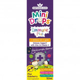 Имунна формула с черен бъз капки за деца (Mini Drops Immune Plus) 50мл - Feel You