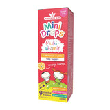 Мултивитаминни капки за деца (Mini Drops Multi-vitamin) 50мл NaturesAid - Feel You