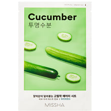 Missha - Airy Fit Sheet Mask Cucumber - Plátýnková maska s hydratačním a revitalizačním účinkem pro suchou pleť - 19.0g - Feel You