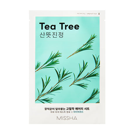 Missha - Airy Fit Tea Tree Sheet Mask, 19g - Feel You