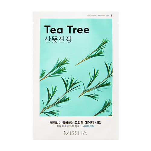 Missha - Airy Fit Tea Tree Sheet Mask, 19g - Feel You