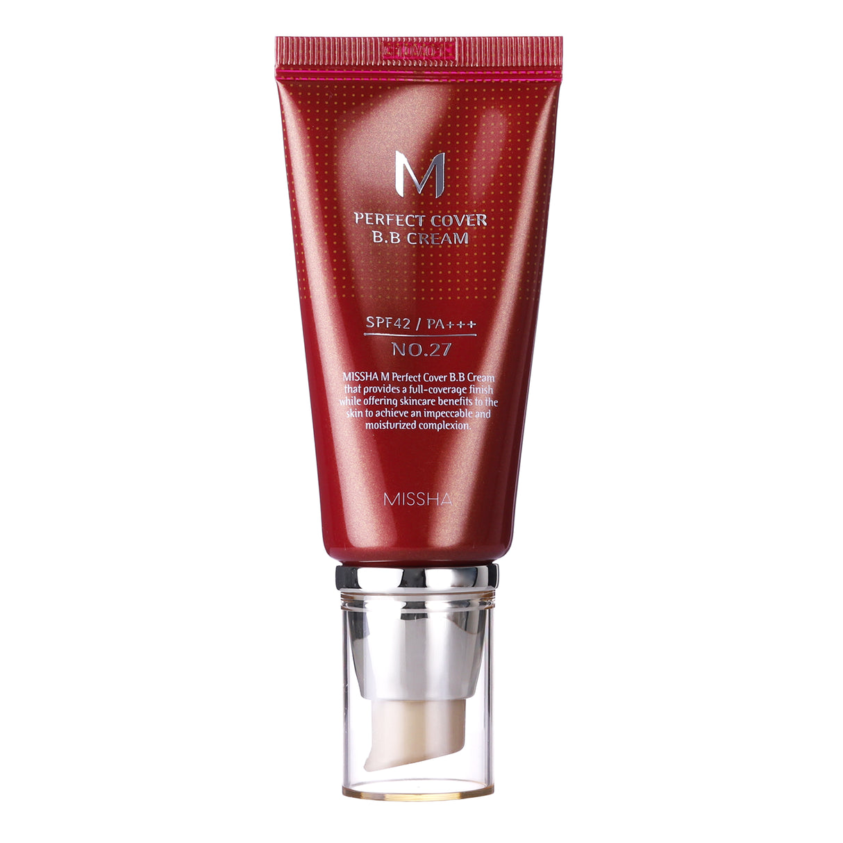 Missha - M Perfect Cover BB Cream SPF42/PA+++ - Covering BB Cream - No.27 Honey Beige - 50ml - Feel You