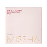 Missha - Magic Cushion Cover Lasting SPF50+/PA+++ - Cushion Primer with Filter - #21 Neutral Light Beige - 15g - Feel You