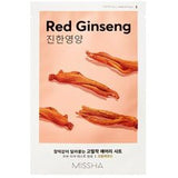 Missha - Red Ginseng Airy Fit Sheet Mas) - Vyživující plátýnková pleťová maska - 19.0g - Feel You