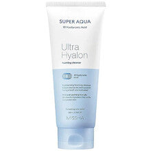 Missha - Super Aqua Ultra Hyalron Foaming Cleanser - 200ml - Feel You