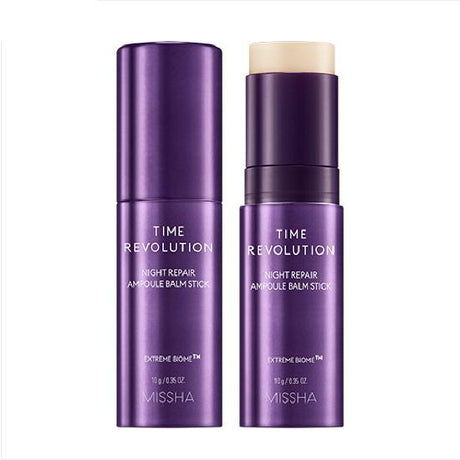 Missha - Time Revolution Night Repair Ampoule Balm Stick, 10g - Feel You