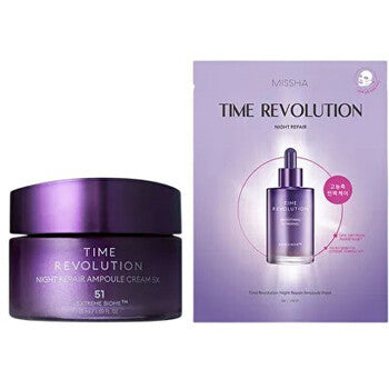 Missha - Time Revolution Night Repair Cream & Mask Duo Set - gift set - Feel You