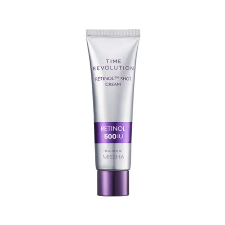 Missha - Time Revolution Night Repair Retinol 500 Shot Cream, 60ml - Feel You