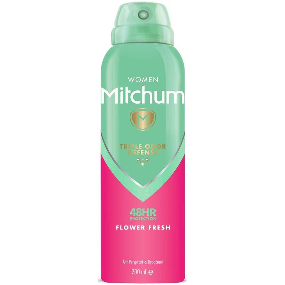 Mitchum, Flower Fresh, Hydrating 48H, Deodorant Spray, For Women, 200 ml - Feel You