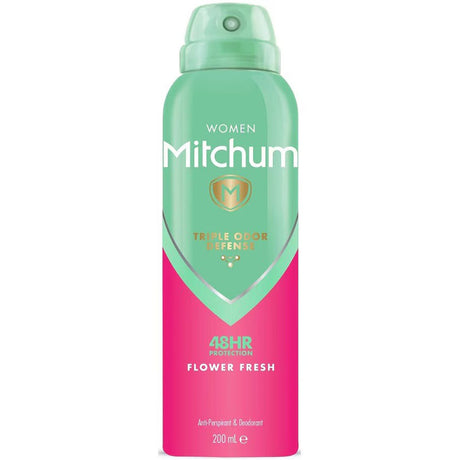 Mitchum, Flower Fresh, Hydrating 48H, Deodorant Spray, For Women, 200 ml - Feel You