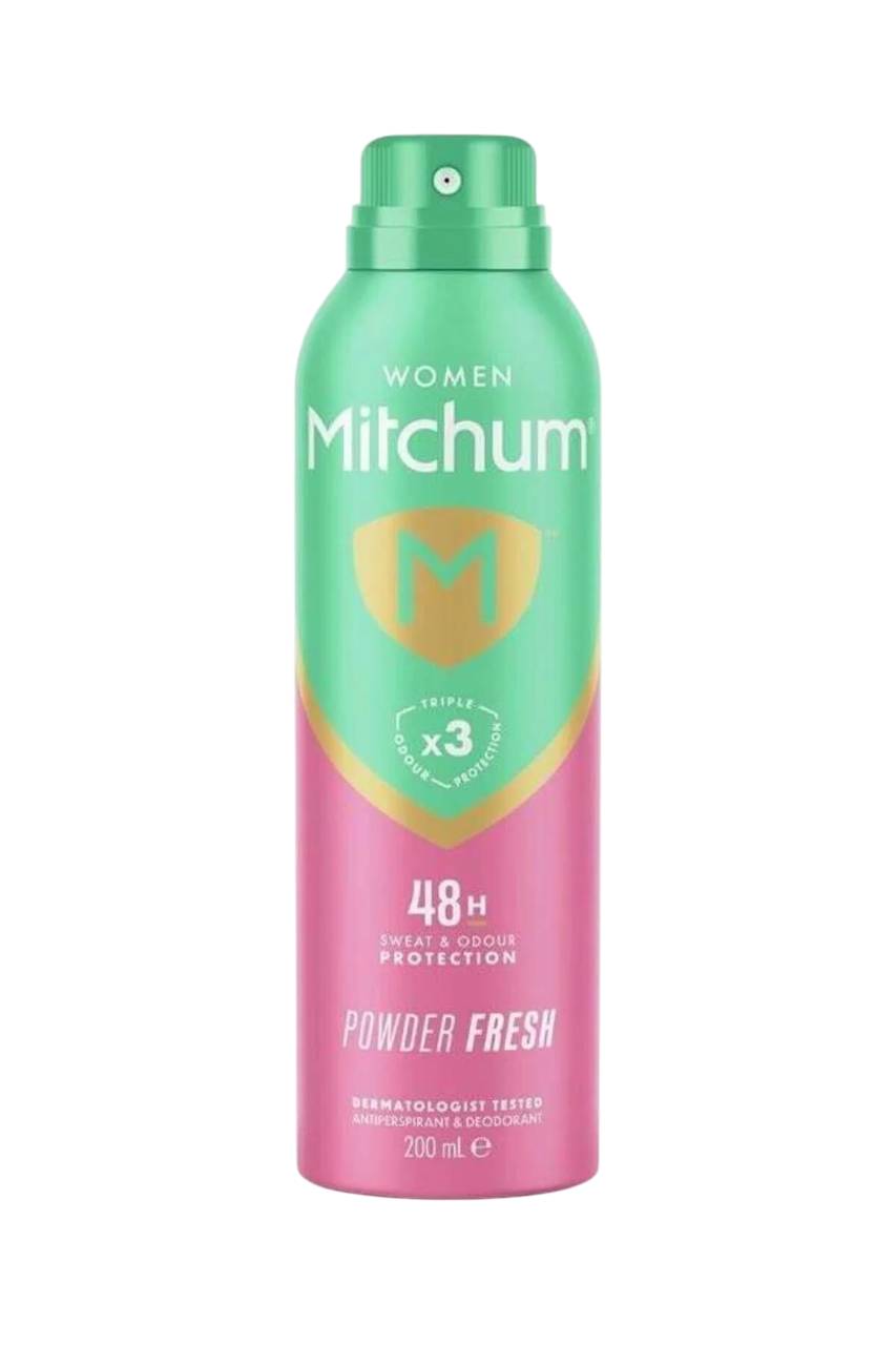 Mitchum, Powder Fresh, Hydrating 48H, Deodorant Spray, For Women, 200 ml - Feel You