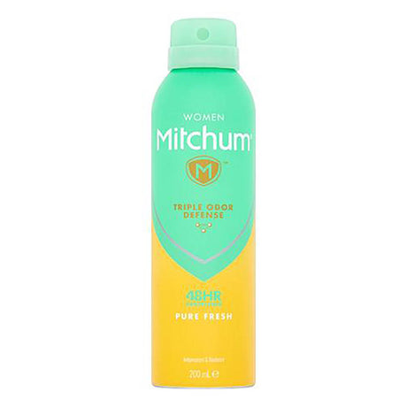 Mitchum, Pure Fresh, Hydrating 48H, Deodorant Spray, For Women, 200 ml - Feel You