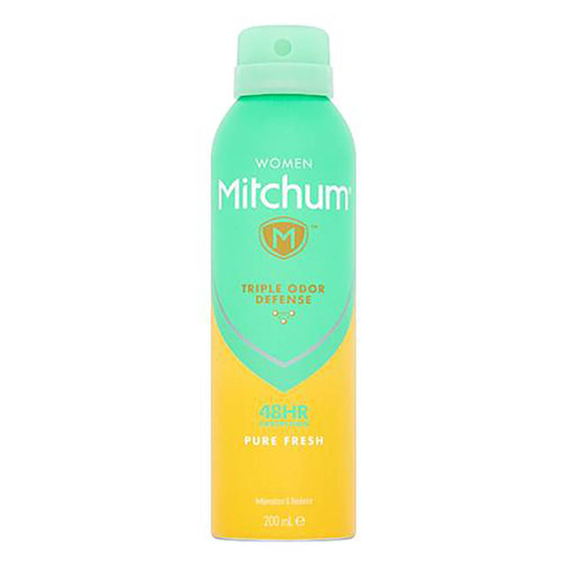 Mitchum, Pure Fresh, Hydrating 48H, Deodorant Spray, For Women, 200 ml - Feel You