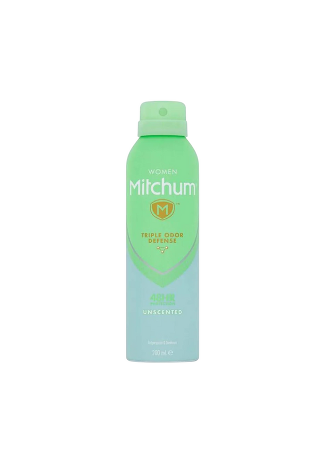 Mitchum, Unscented, Hydrating 48H, Deodorant Spray, For Women, 200 ml - Feel You