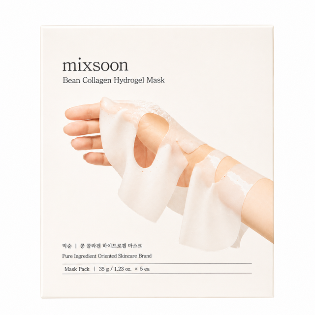 Mixsoon - Bean Collagen Hydrogel Mask Pack, 5 sheets - Feel You