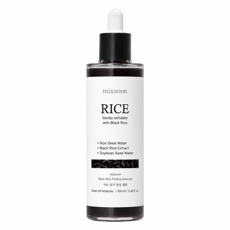 Mixsoon - Black Rice Peeling Ampoule, 100ml - Feel You