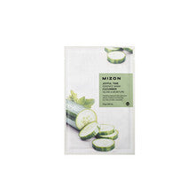 Mizon - 3D Face Mask with Cucumber for Joyful Time (Essence Mask Cucumber) 23 g - 23.0g - Feel You