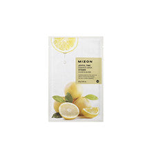 Mizon - 3D Face Mask with Vitamin C for Brilliance and Vitality Joyful Time (Essence Mask Vitamin) 23 g - 23.0g - Feel You