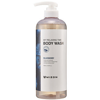 Mizon - My Relaxing Time Body Wash ( Delicious Blueberry ) - 800ml - Feel You