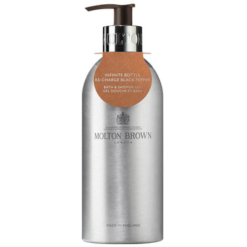 Molton Brown - Re-Charge Black Pepper Infinite Bottle - bath and shower gel - 400ml - Feel You