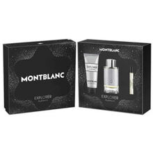 Mont Blanc - Explorer Platinum Gift set EDP 100 ml, shower gel 100 ml and miniature EDT 7.5 ml - 100ml - Feel You