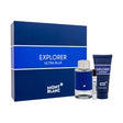 Mont Blanc - Explorer Ultra Blue Gift set EDP 100 ml, miniature EDP 7.5 ml and shower gel 100 ml - 100ml - Feel You