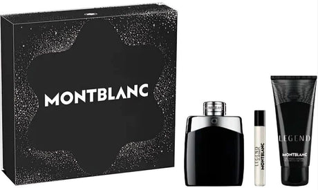 Mont Blanc - Legend Gift set EDT 100 ml, shower gel 100 ml and miniature EDT 7.5 ml - 100ml - Feel You
