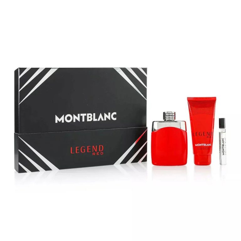 Mont Blanc – Legend Red Eau De Parfum 100ml + Eau De Parfum 7.5ml + Shower Gel 100ml - Feel You