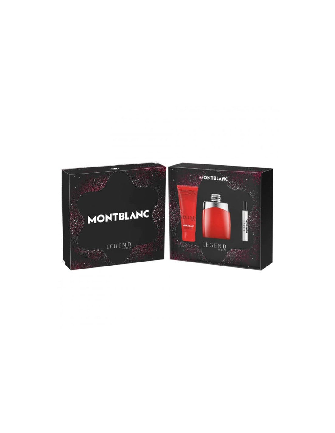 Mont Blanc - Legend Red Gift set EDP 100 ml, miniature EDP 7.5 ml and shower gel 100 ml - 100ml - Feel You