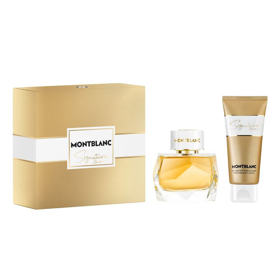 Mont Blanc - Signature Absolue Gift set EDP 50 ml and body lotion 100 ml - 50ml - Feel You