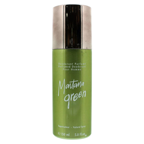 Montana, Montana Green, Deodorant Spray, For Men, 150 ml - Feel You