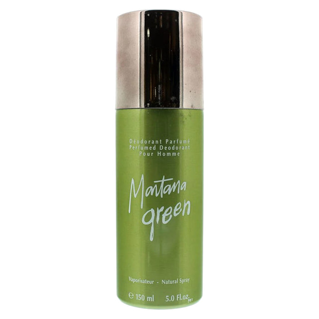 Montana, Montana Green, Deodorant Spray, For Men, 150 ml - Feel You