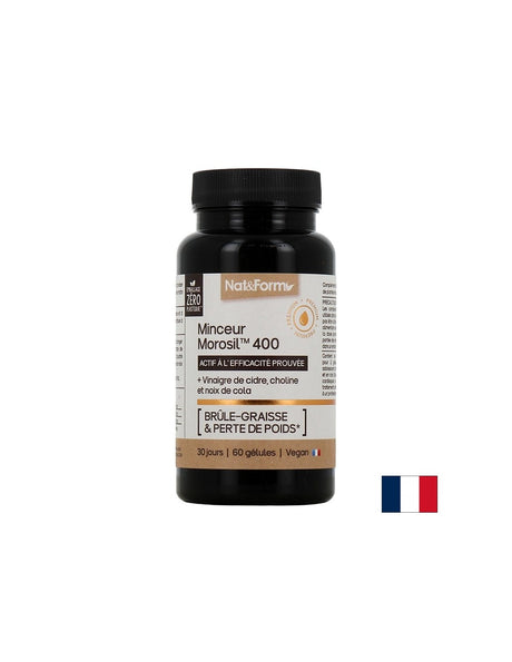 Формула за отслабване с Morosil® (червен портокал), ябълков оцет и холин, 400 mg, 60 капсули - Feel You