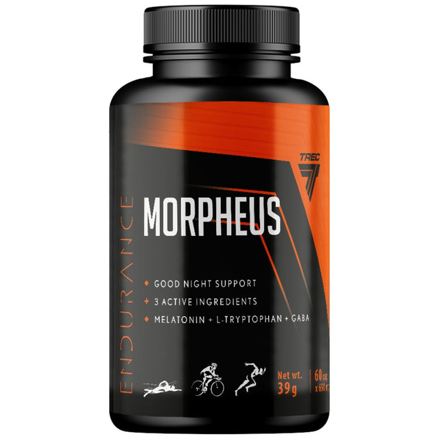 Morpheus Endurance | Good Night Support with Melatonin, L-Tryptophan & Gaba - 60 Таблетки - Feel You
