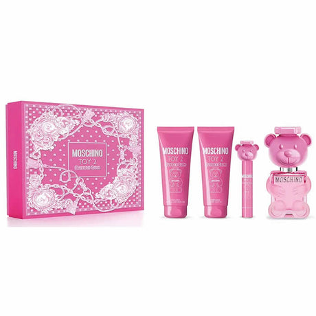 Moschino - Toy 2 Bubble Gum Gift Set EDT 100 ml, EDT mini 10 ml, shower gel 100 ml and body lotion 100 ml - 100ml - Feel You