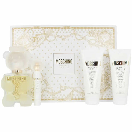 Moschino - Toy 2 Gift set EDP 100 ml, miniature EDP 10 ml, body lotion 100 ml and shower gel 100 ml - 100ml - Feel You
