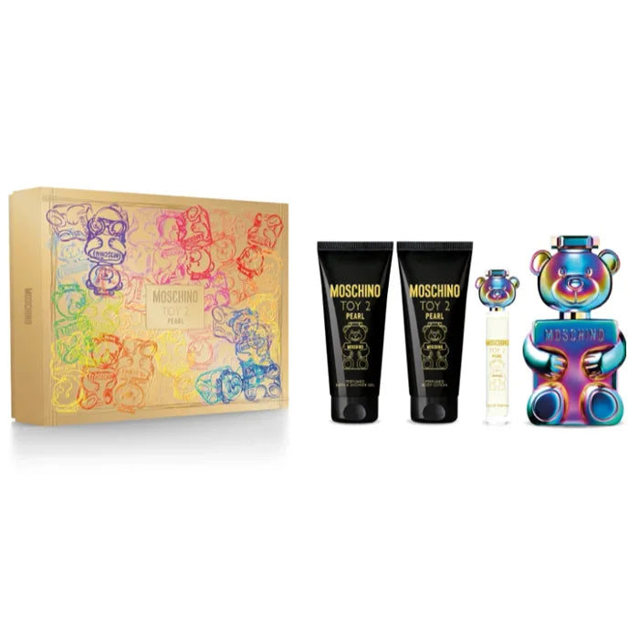 Moschino Toy 2 Pearl Eau De Perfume Spray 100ml Set 4 Pieces - Feel You