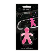 Mr & Mrs Fragrance - Cesare Car Air Freshener Citrus & Musk 1 pc - Feel You