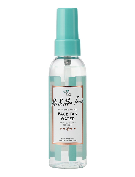 Mr & Mrs Tannie, Face Tan Water, Jojoba Oil, Hydrating, Self-Tanning Spray, For Face, 75 ml - Feel You
