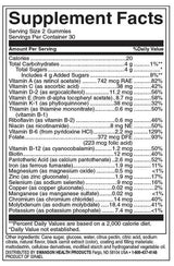 Multi Gummies - Raspberry 60 желирани бонбони - Feel You