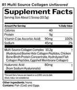 Multi-Source Collagen | with Vitamin C & Hyaluronic Acid - 262.5 грама - Feel You