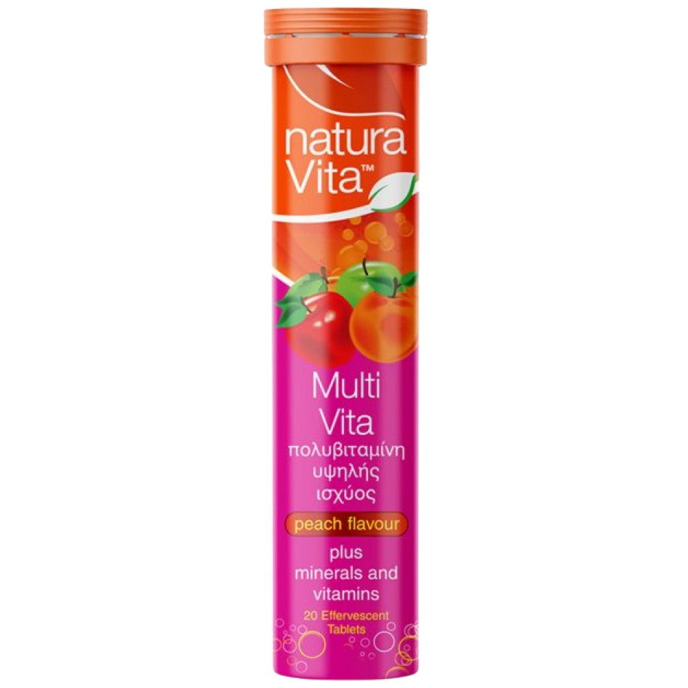 Multi Vita plus Minerals & Vitamins - 20 ефервесцентни таблетки - Feel You