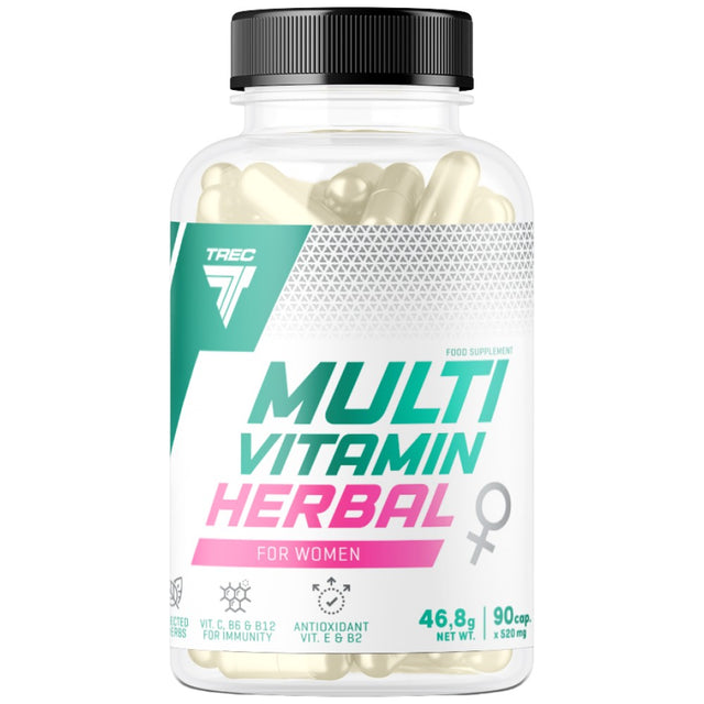 Multi-Vitamin Herbal for Women - 90 капсули - Feel You