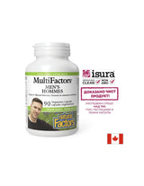 Витамини и Минерали за Мъже MultiFactors, 90 V капсули Natural Factors - Feel You