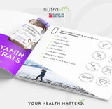 Multivitamins - 26 Essential Ingredients /365 таблетки, 365 дни/ Nutravita - Feel You