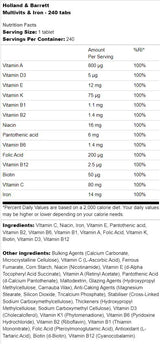 Multivits & Iron - 240 Таблетки - Feel You